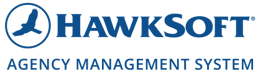 HawkSoft logo color with AMS tagline