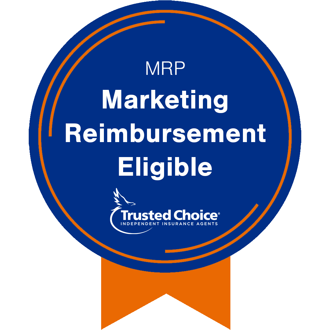 Trusted Choice Marketing Reimbursement Eligible badge