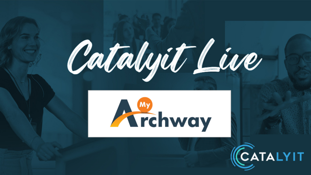 Catalyit Live Demo Lounge with Archway Computer